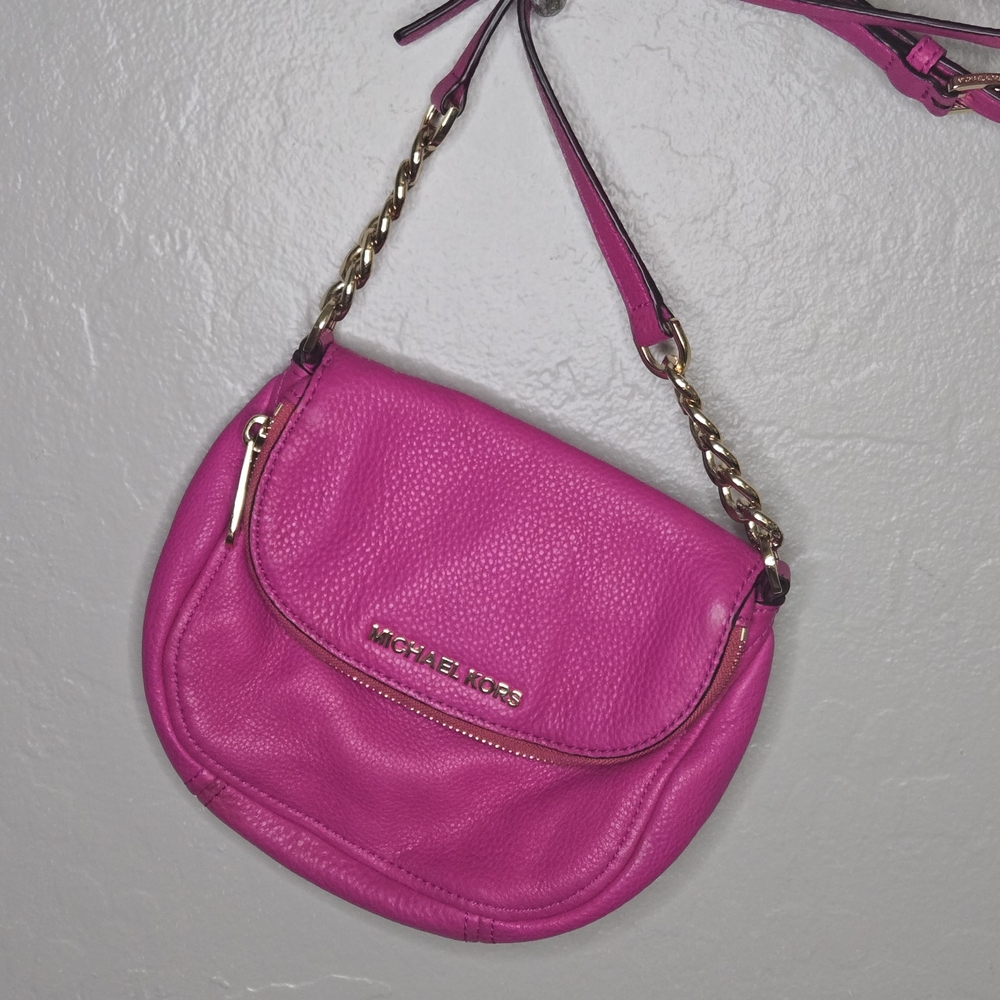 Michael Kors Bedford Pebbled Leather Crossbody Bag